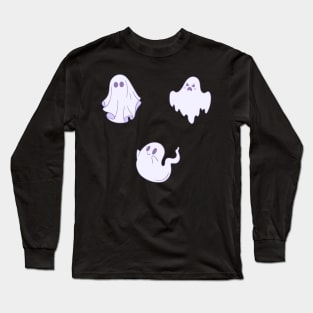 Cute Ghost Pack Long Sleeve T-Shirt